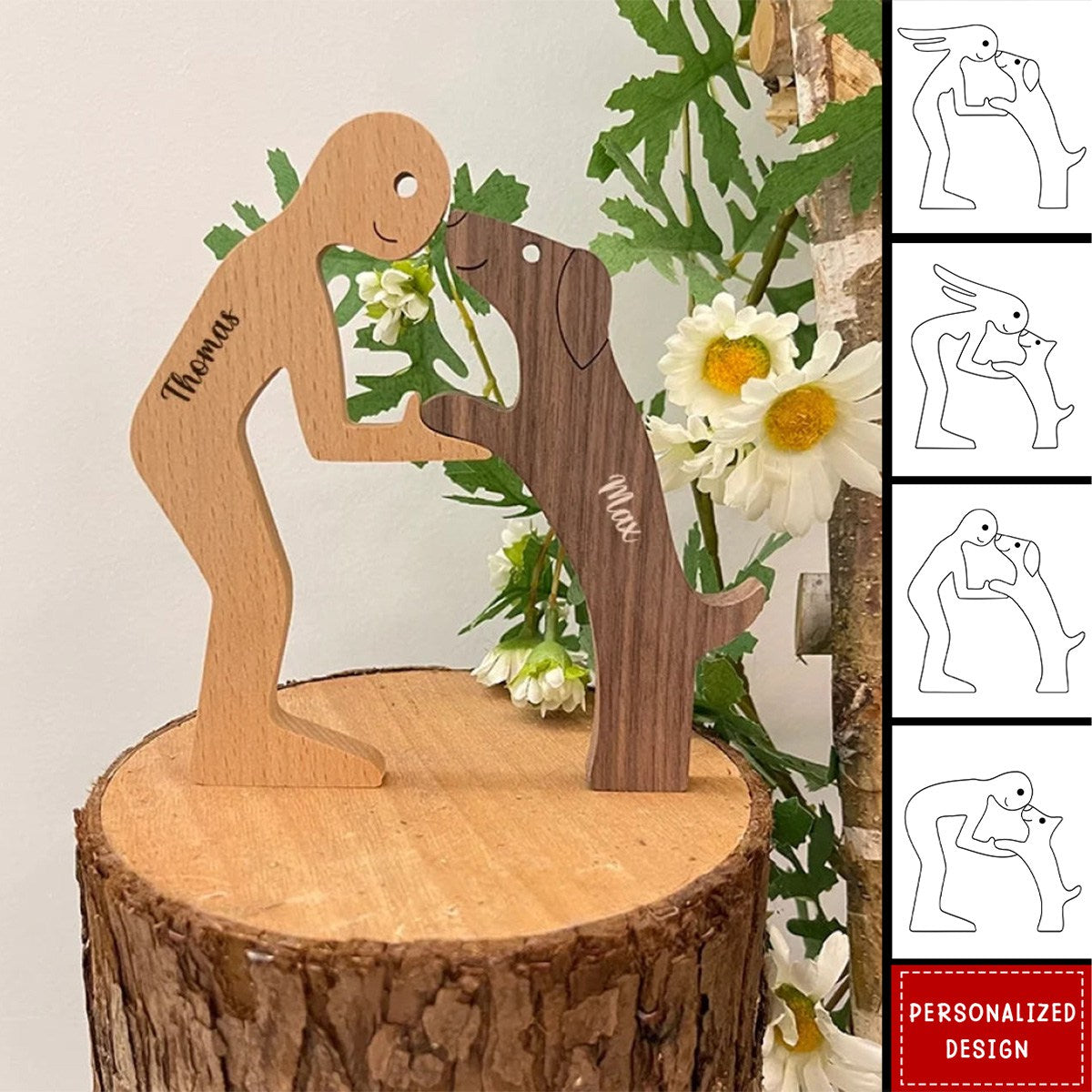 I Like Dogs,The Dog Is The God Of Frolic-Personalized Shaped Wooden Art Puzzle-Gift For Pet Owners, Pet Lovers