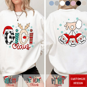 Personalized Mom Grandma Sweatshirt - Great Gift For Grandma