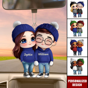 It's You And Me-Personalized Couple Car Ornament