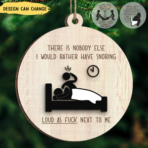 I Got You This Ornament Instead Of Wishing You A Merry Christmas - Personalized Custom Ornament - Wood Custom Shaped - Christmas Gift For Best Friends, BFF, Sisters