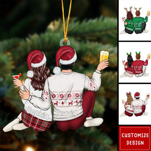 Personalized Couple Christmas Ornament - 2024 New Release