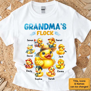 Personalized Grandma Duck Shirt - Gift For Grandma