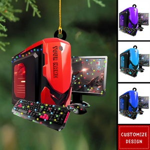 Personalized Gaming Ornaments-Gift For Game Lover-2024 New Release