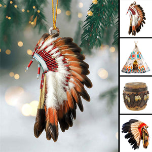 Native American Cultural Ornaments - 2024 New Release