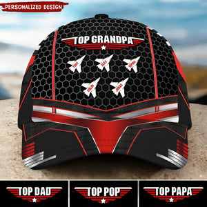 Personalized Gift Top Grandpa/Dad Classic Cap