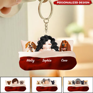 With My Dog-Personalized Keychain