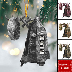 Hunting Personalized Ornaments - Gift For Hunting Lovers,Hunter - 2024 New Release