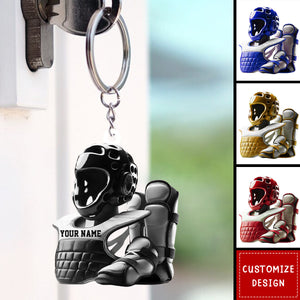 Personalized Taekwondo Gear Keychain-Gift For Taekwondo Lover-2024 New Release