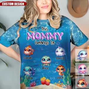 Gift For Grandma This Grandma Belongs To All-over 3D T-Shirt