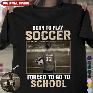 Personalized Funny Back To School Soccer Girl Boy T-shirt - Gift For Soccer Lover