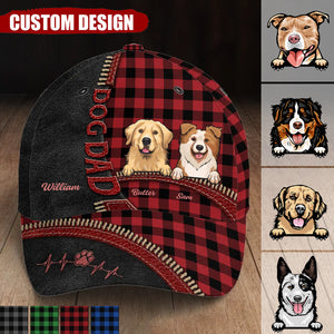 My Kids Have Paws - Dog Personalized Custom Hat, All Over Print Classic Cap - Christmas Gift For Pet Owners, Pet Lovers