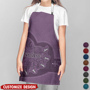 Best Grandma Ever - Personalized Grandma Apron