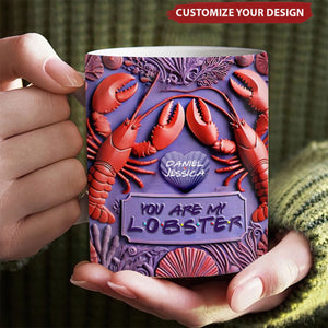 Personalized Gifts For Couple Mug, Lobster Couple