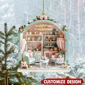 Personalized Dreamy Dollhouse Christmas Ornament Gifts For Girls-2024 New Release