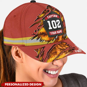 Fireman-Personalized Firefighter’s Cap