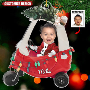 Custom Photo Our Favorite Gift - Family Personalized Acrylic Ornament - 2024 New Release