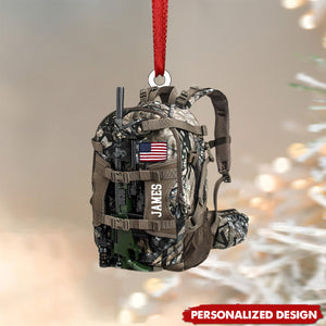 Personalized Hunting Backpack Ornament-Gift For Hunting Lovers-2024 New Release