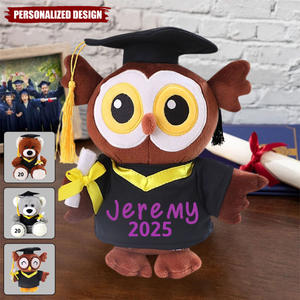 Graduation Bear-Personalized Stuffed Bear-Gifts for Graduates