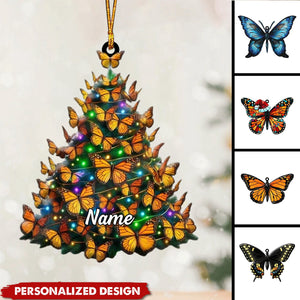 Personalized Butterfly Ornament-Gift for Butterfly Lovers-2024 New Release