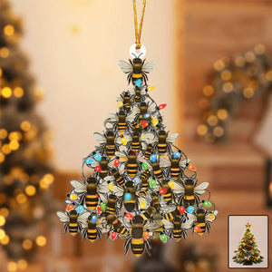 Bees Christmas Ornament-Gift For Bees Lovers-2024 New Release