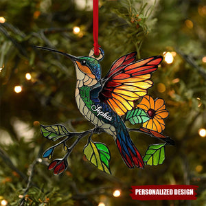 Personalized Humming Bird Ornament-Gift For Humming Lover-2024 New Release