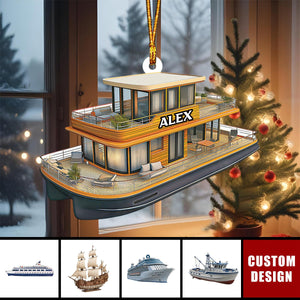 Personalized Cruise Christmas Ornament - 2024 New Release