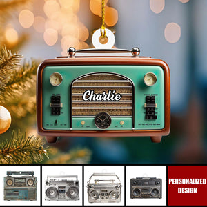 Personalized Radio Ornament-Gifts For Radio Lovers-2024 New Release