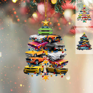 Cars Christmas Ornament-Gift For Car Lover-2024 New Release