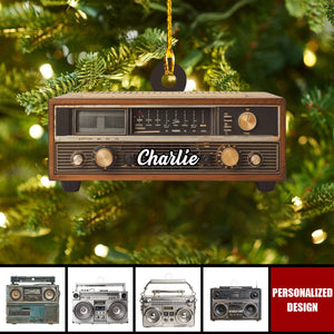 Personalized Radio Ornament-Gifts For Radio Lovers-2024 New Release