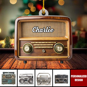 Personalized Radio Ornament-Gifts For Radio Lovers-2024 New Release