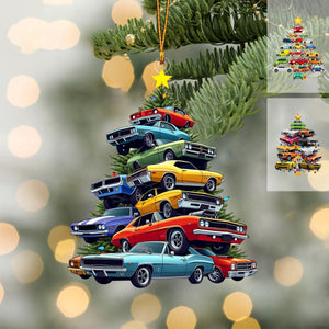 Cars Christmas Ornament-Gift For Car Lover-2024 New Release