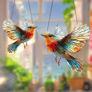 Charming Robin Bird Suncatcher-Gift Idea for Men and Women