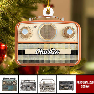 Personalized Radio Ornament-Gifts For Radio Lovers-2024 New Release