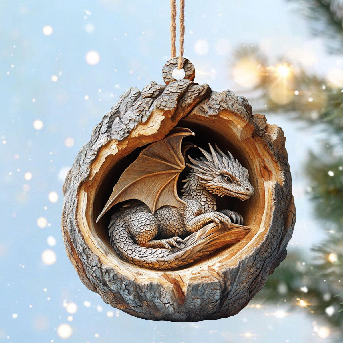 Dragon Christmas Ornament-Gifts For Dragon Lover-2024 New Release