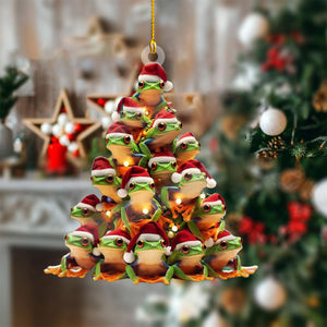 Frogs Christmas Tree Ornament - 2024 New Release