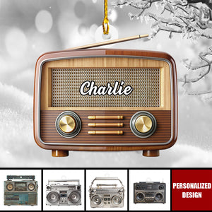 Personalized Radio Ornament-Gifts For Radio Lovers-2024 New Release