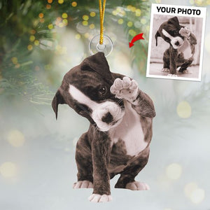 Personalized Photo Christmas Hanging Ornament