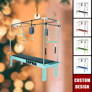 2024 New Release Personalized Pilates Equipment Christmas Ornament - Gift For Pilates Lover