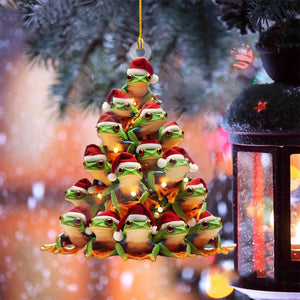 Frogs Christmas Tree Ornament - 2024 New Release