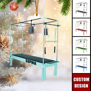 2024 New Release Personalized Pilates Equipment Christmas Ornament - Gift For Pilates Lover