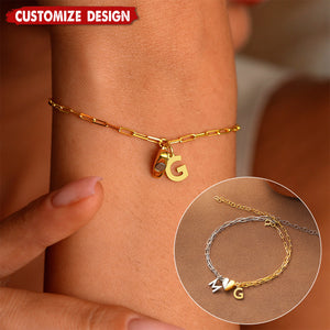 Personalized Magnetic Couple Bracelets - Gift For Couple