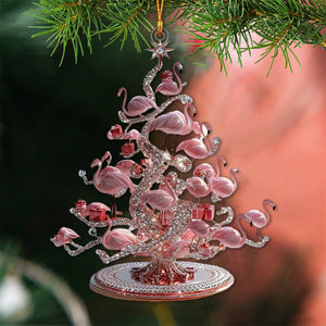 Flamingo Christmas Tree Ornament - 2024 New Release