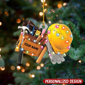 2024 New Release Personalized Mechanic Christmas Ornament-Gift For Mechanic Worker Lover