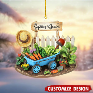 Personalized Garden Tools Christmas Ornament Gift For Gardener Lover-2024 New Release