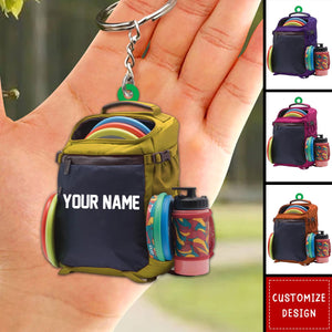 2024 New Release Personalized Disc Golf Acrylic Keychain-Gift For Disc Golf Lovers