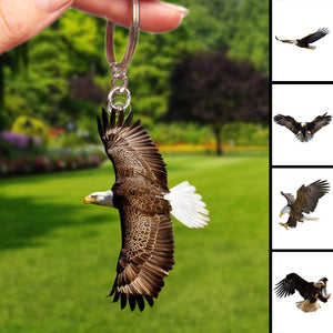 Eagle Keychain-Perfect Gift for Eagle Lover