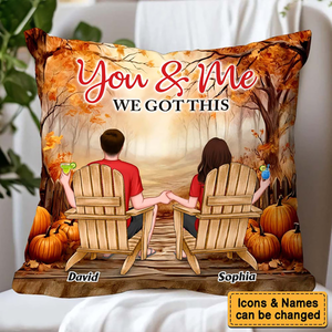 Gift For Couple You And Me We Got This Personalized Pillow