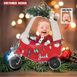 Custom Photo Our Favorite Gift - Family Personalized Acrylic Ornament - 2024 New Release