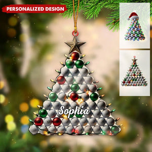 Personalized Golf tree Ornament-Gifts For Golf Lovers-2024 New Release