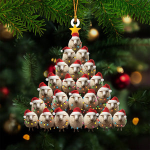 Sheeps Christmas Tree Ornament-Gift For Sheep Lovers-2024 New Release